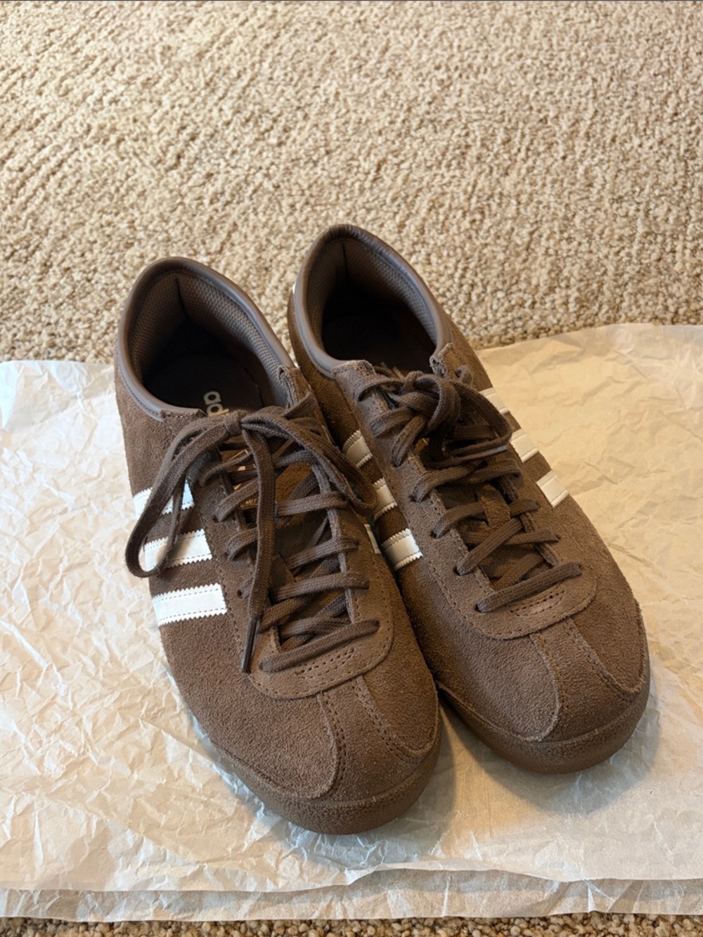 Adidas Italia 70’s Brown Suede Sneakers